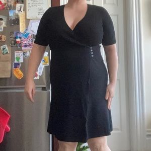 Theory Wrap Dress Size L